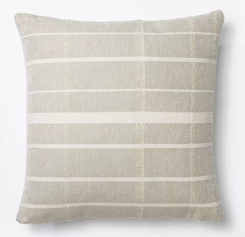 Woven Striped Throw Pillow - Threshold™ designed with Studio McGee