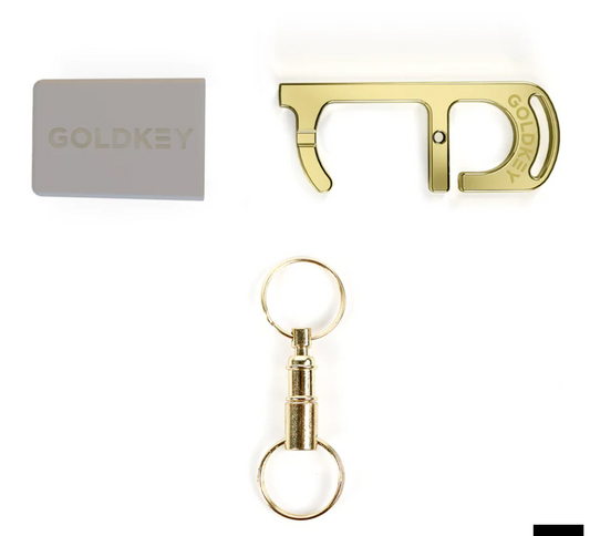 GoldKey Gray Antimicrobial Hand Tool
