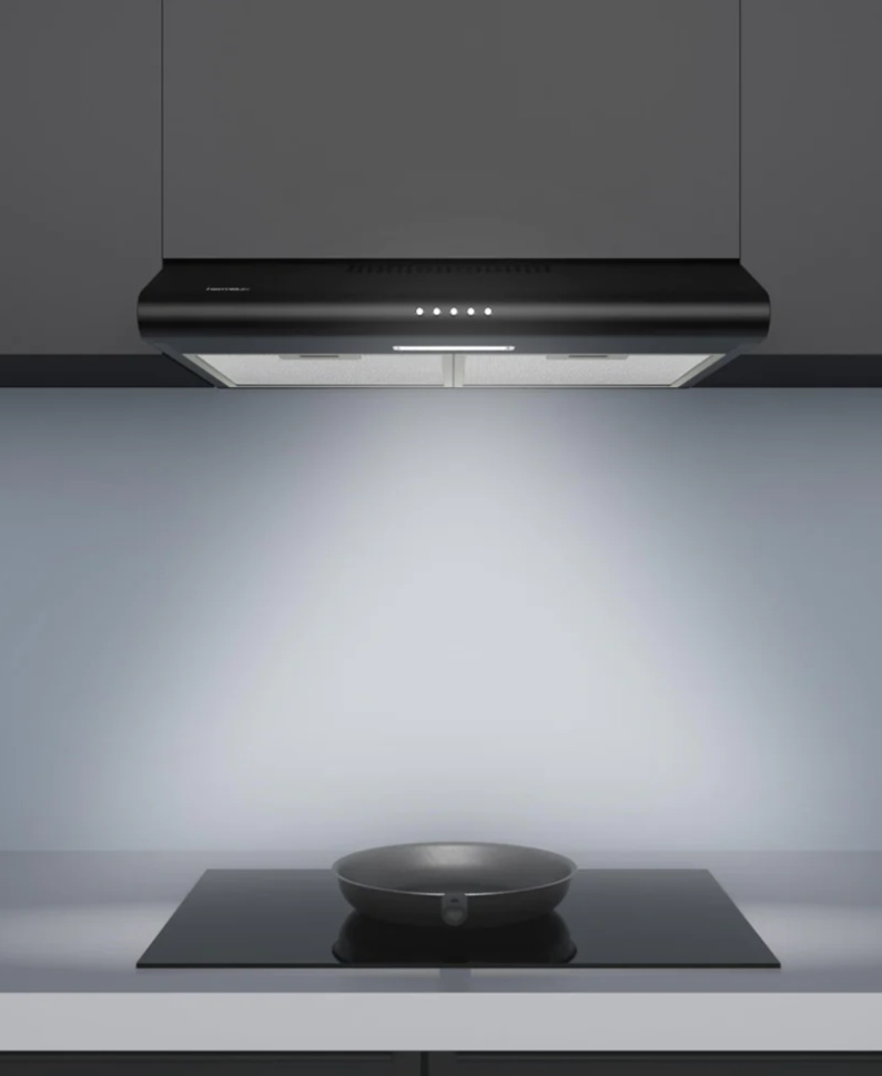 hermitlux Under Cabinet Range Hood HMX-UBF25A75-AC 82W