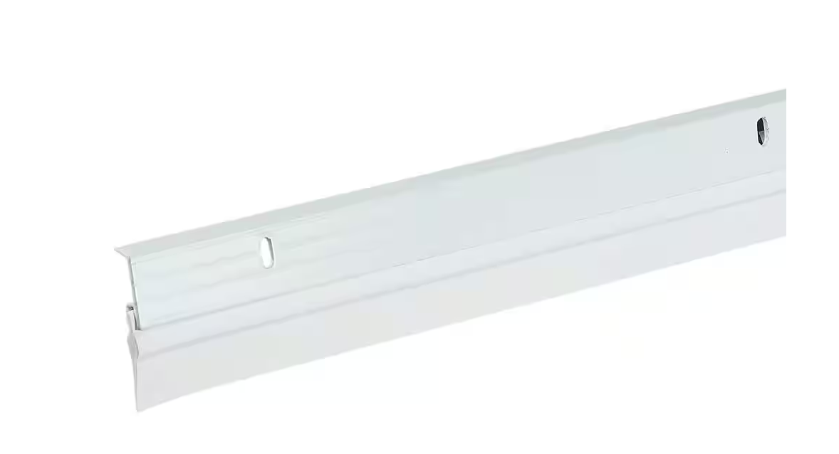 Frost King 1-5/8-inx36-in White Premium Aluminum and Vinyl Door Sweep Weatherstrip