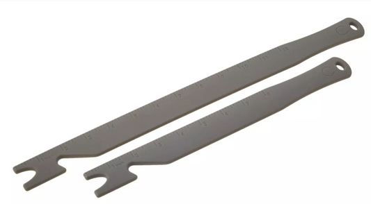 Curtis Stone 2-piece Kitchen Ruler and Rack Pullers Gray
