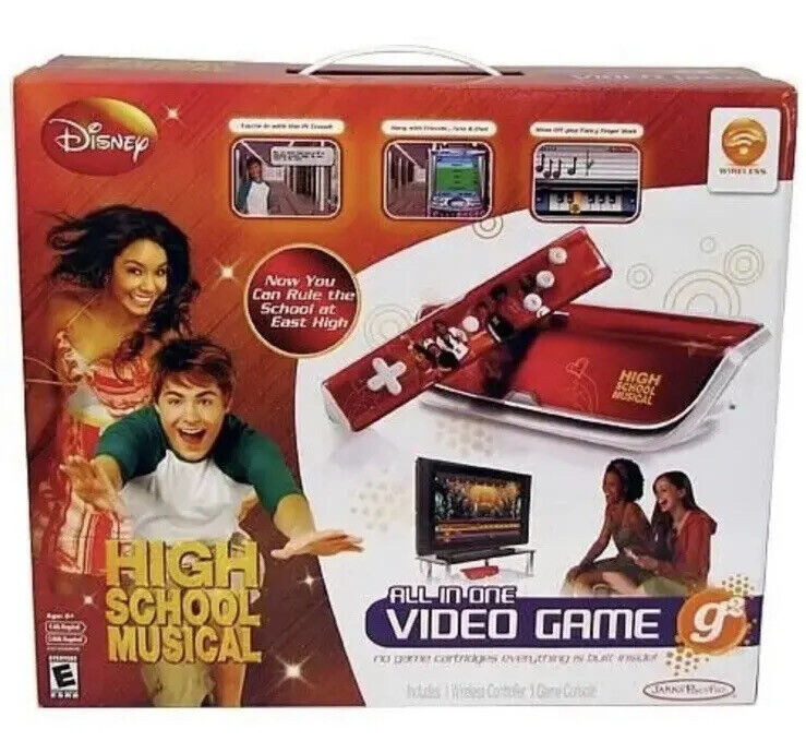 High School Musical Jakks Pacific ALL IN ONE VIDEO GAME