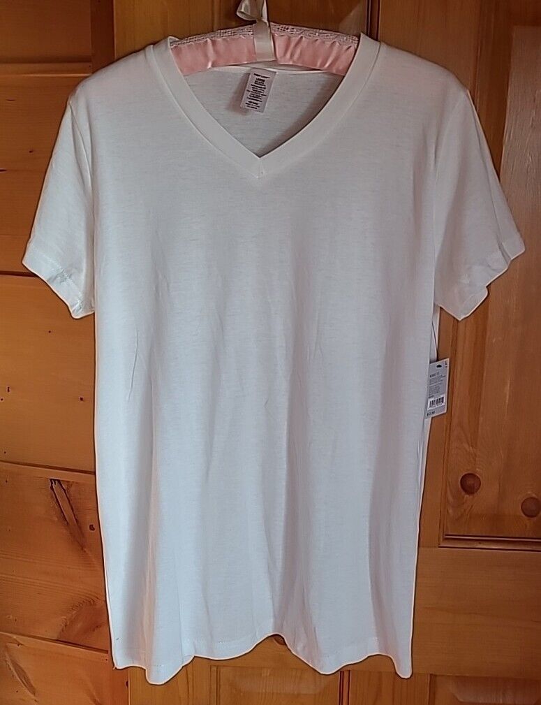 Ladies West Loop V-neck T-shirt (Size L)