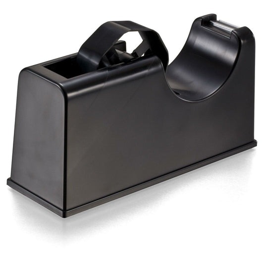 Officemate 2-in-1 Heavy Duty Tape Dispenser 1-Inch and 3-Inch Core, Black