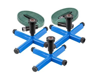 Orbit Above Ground 3-Way Adjustable Lawn Sprinkler Kit, Complete "Pack"3